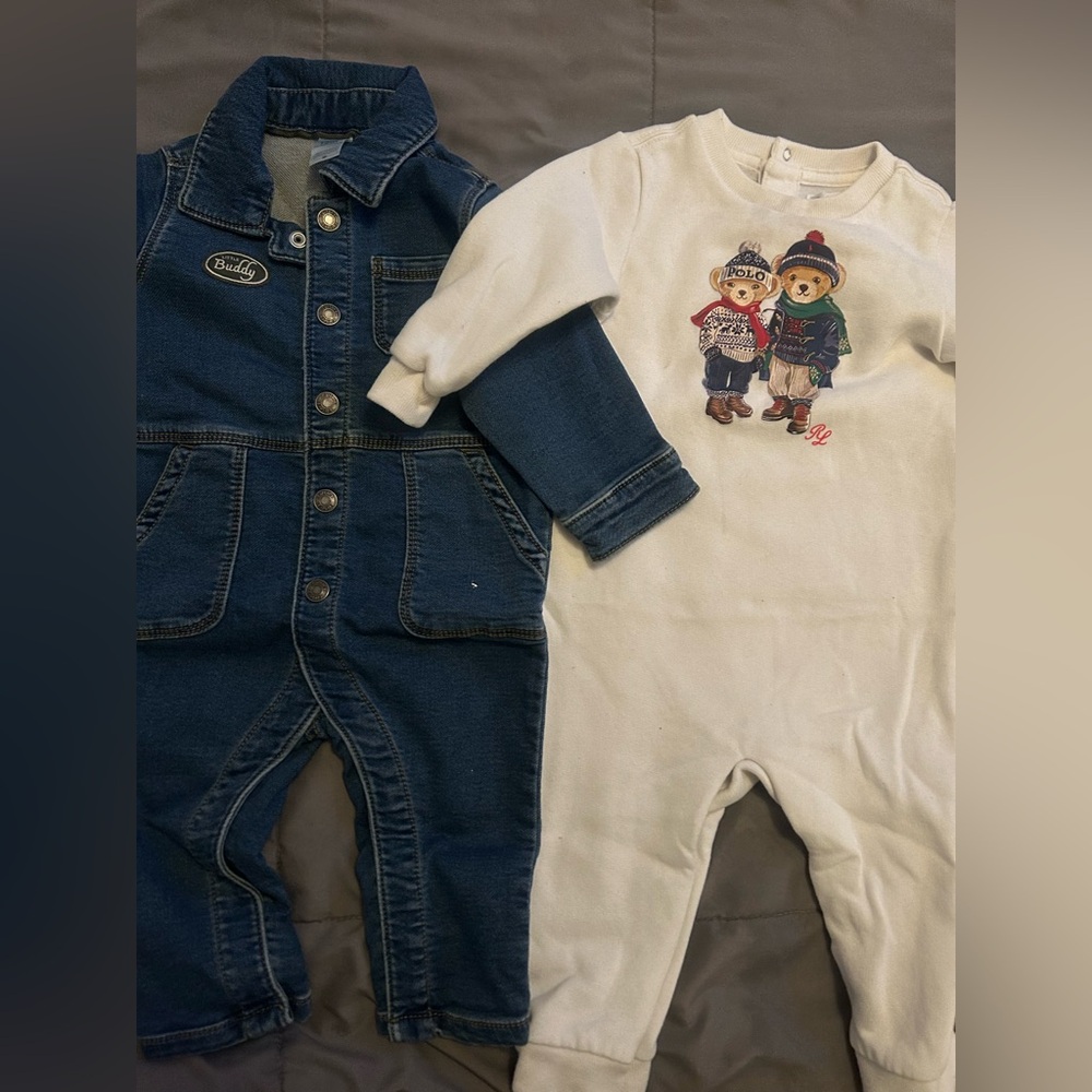 Baby boy clothing bundle - Carters/Ralph Lauren